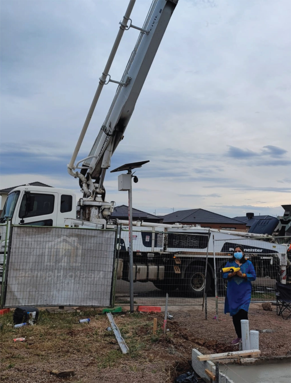 Client site vastu consultation